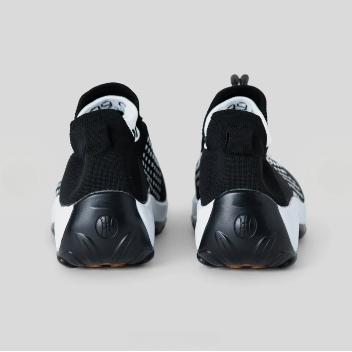 Ortho Stretch Cushion Shoes - Black White