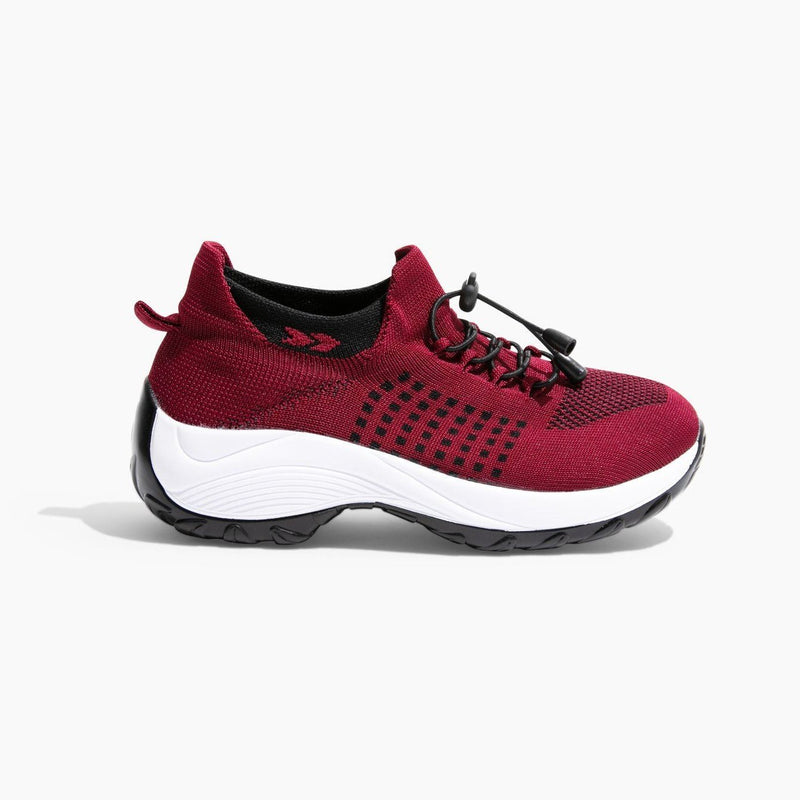 Ortho Stretch Cushion Shoes - Red